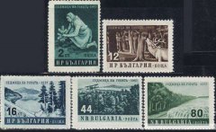 邮票上的植树节和保护森林—国外